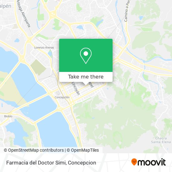 Mapa de Farmacia del Doctor Simi