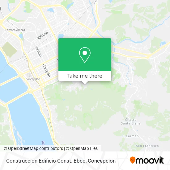 Mapa de Construccion Edificio Const. Ebco