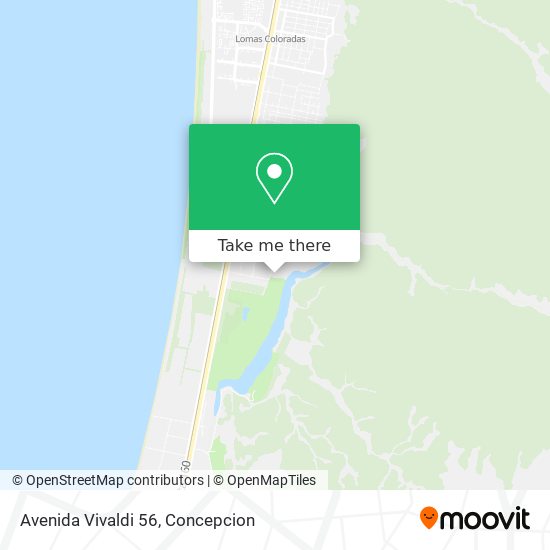 Mapa de Avenida Vivaldi 56