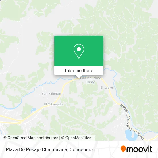 Plaza De Pesaje Chaimavida map