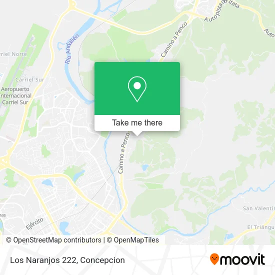 Mapa de Los Naranjos 222