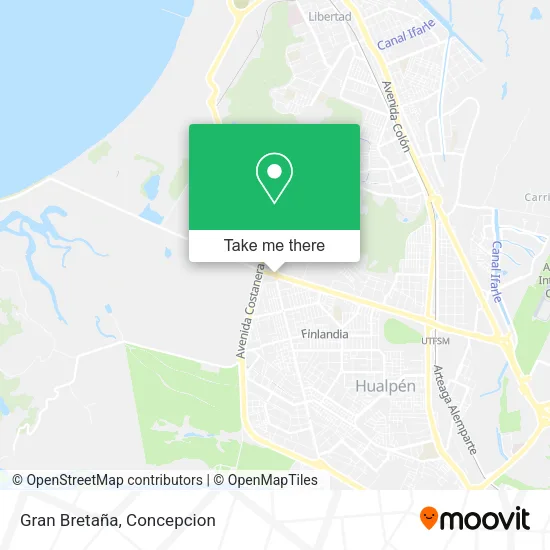 Gran Bretaña map