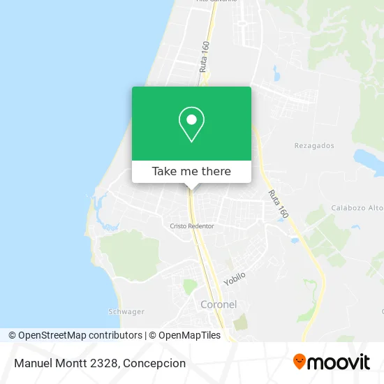 Mapa de Manuel Montt 2328