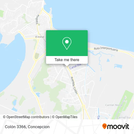 Mapa de Colón 3366