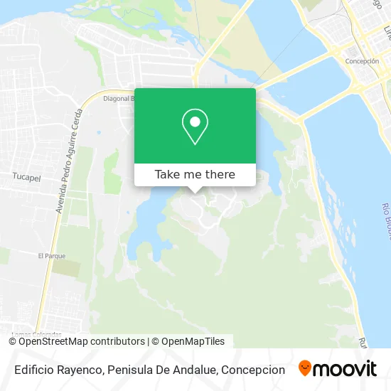 Edificio Rayenco, Penisula De Andalue map