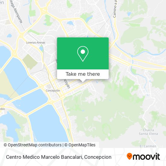Mapa de Centro Medico Marcelo Bancalari