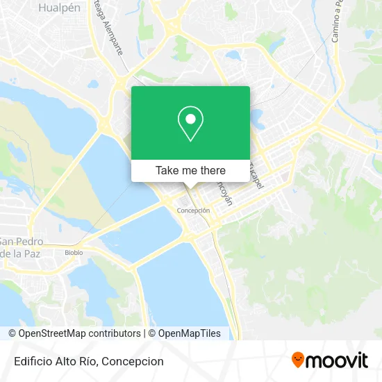 Mapa de Edificio Alto Río