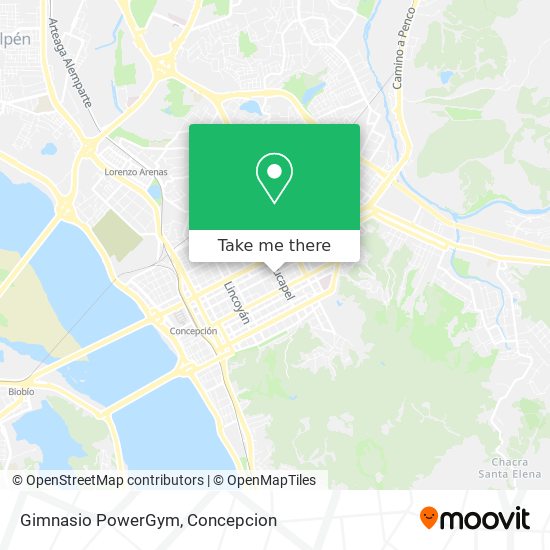 Mapa de Gimnasio PowerGym