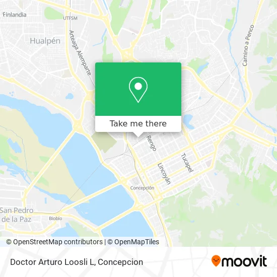 Doctor Arturo Loosli L map