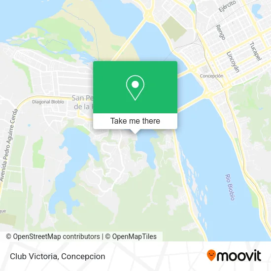Mapa de Club Victoria