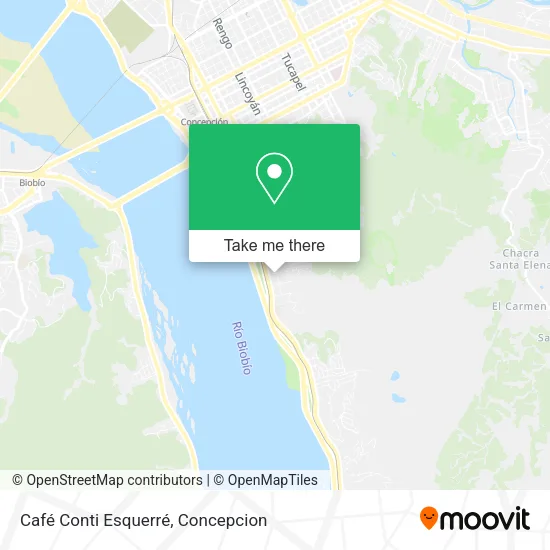 Mapa de Café Conti Esquerré