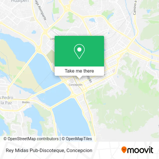 Mapa de Rey Midas Pub-Discoteque