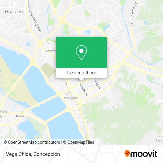 Vega Chica map