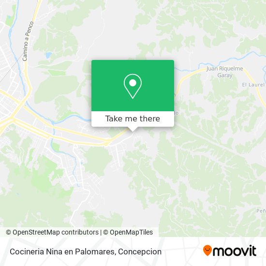 Cocineria Nina en Palomares map