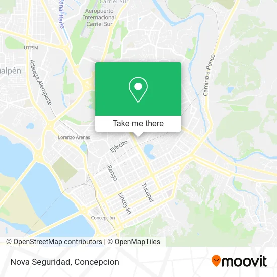 Mapa de Nova Seguridad