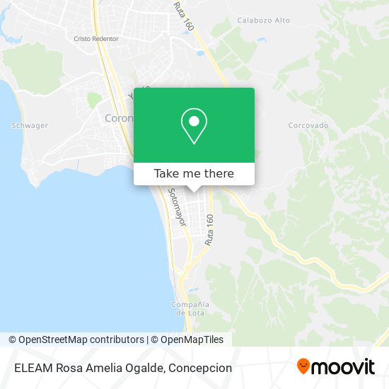 ELEAM Rosa Amelia Ogalde map