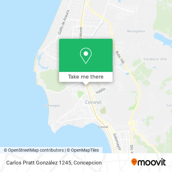 Mapa de Carlos Pratt González 1245