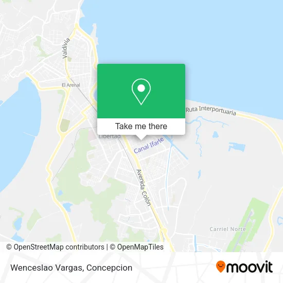 Wenceslao Vargas map