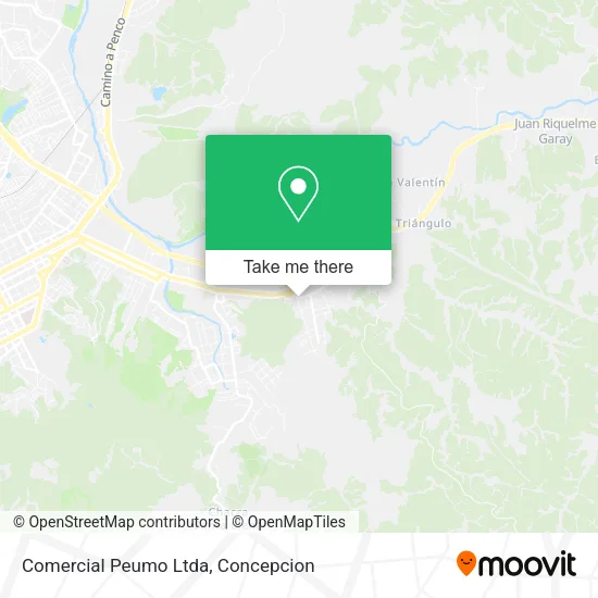 Comercial Peumo Ltda map