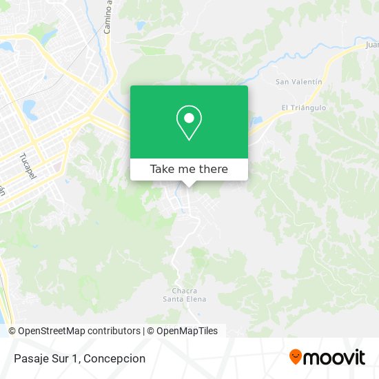 Mapa de Pasaje Sur 1
