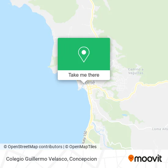 Mapa de Colegio Guillermo Velasco