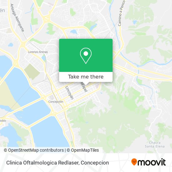 Mapa de Clinica Oftalmologica Redlaser