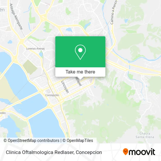 Mapa de Clinica Oftalmologica Redlaser