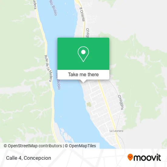Calle 4 map