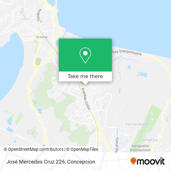 José Mercedes Cruz 226 map