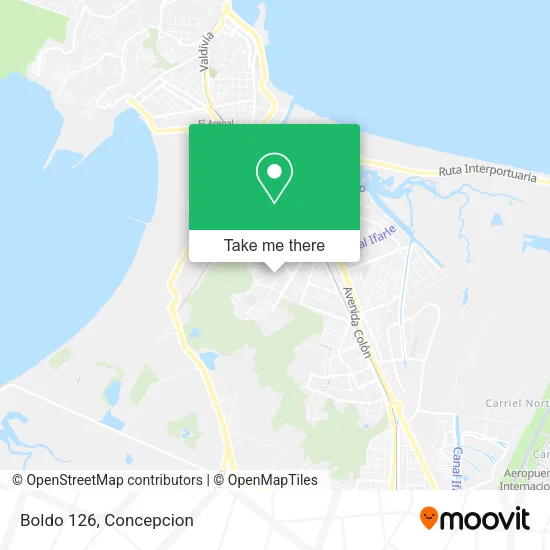 Boldo 126 map
