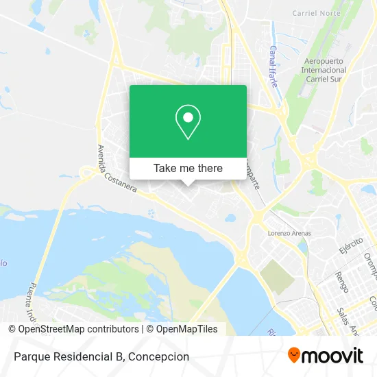 Parque Residencial B map