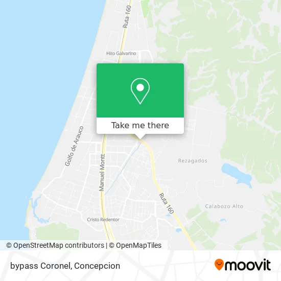 Mapa de bypass Coronel