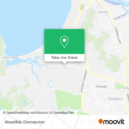 Mapa de Abastible