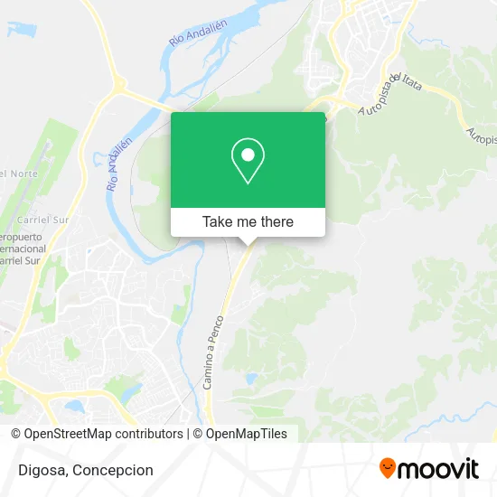 Mapa de Digosa