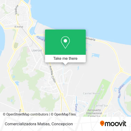 Comercializadora Matias map