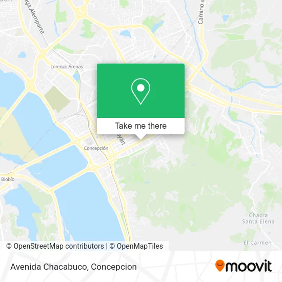 Avenida Chacabuco map