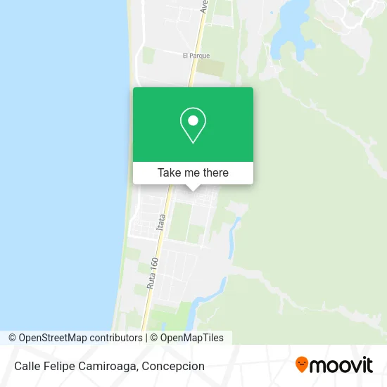 Calle Felipe Camiroaga map