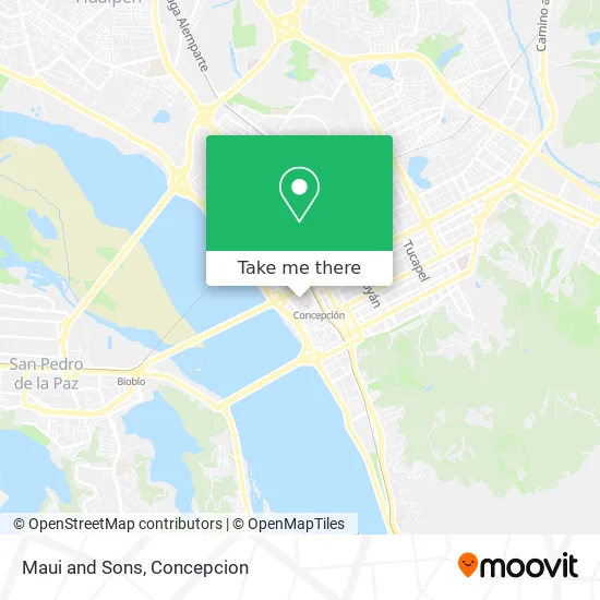Maui and Sons map