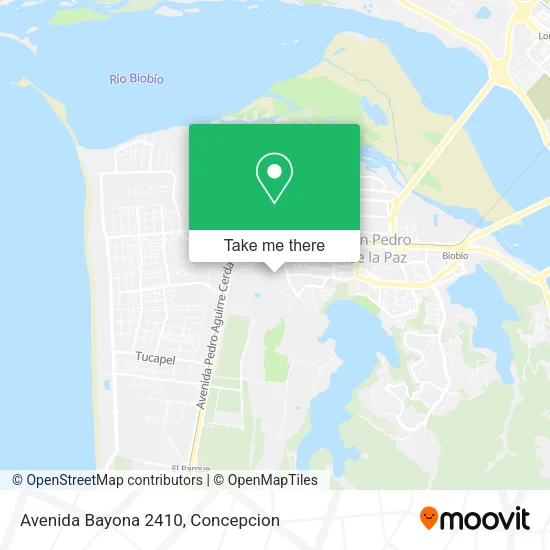 Mapa de Avenida Bayona 2410