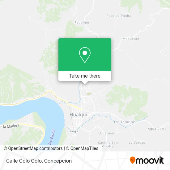 Mapa de Calle Colo Colo