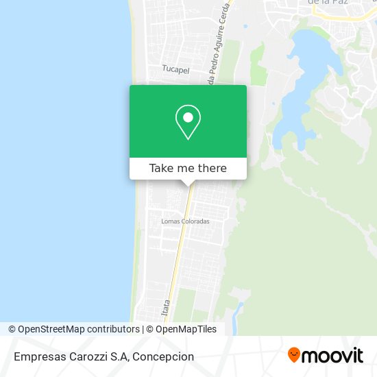Mapa de Empresas Carozzi S.A
