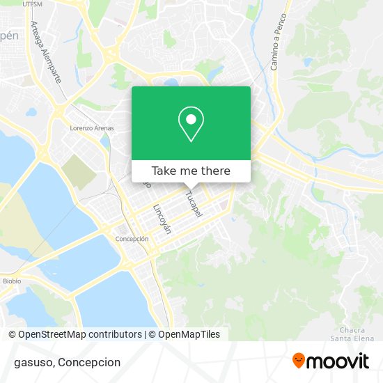Mapa de gasuso
