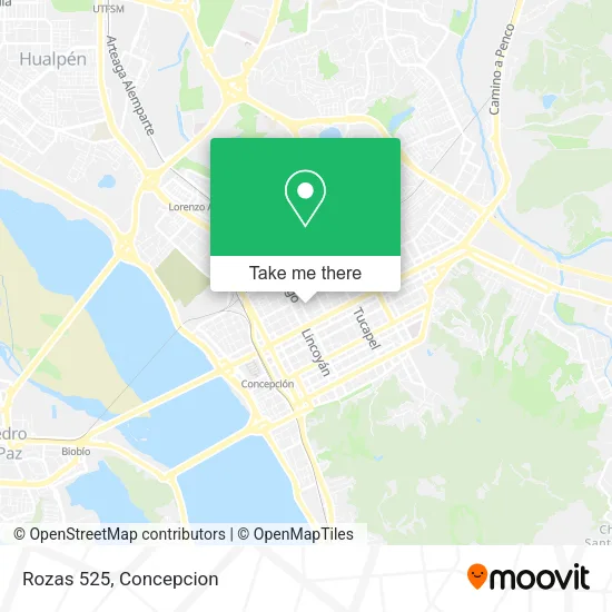 Mapa de Rozas 525