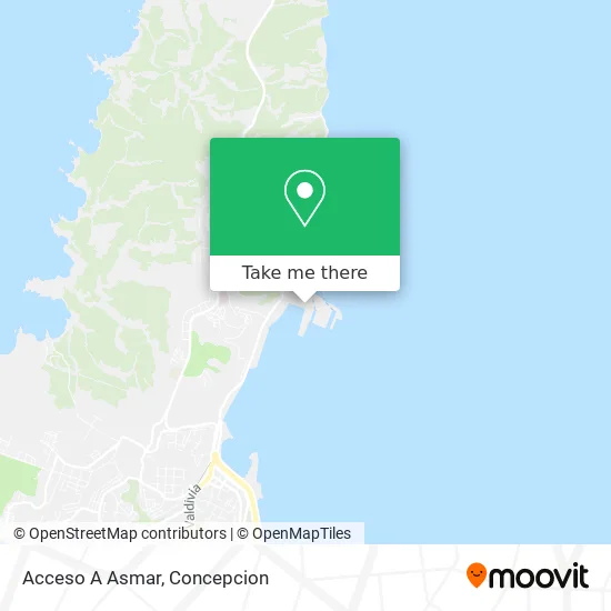 Mapa de Acceso A Asmar