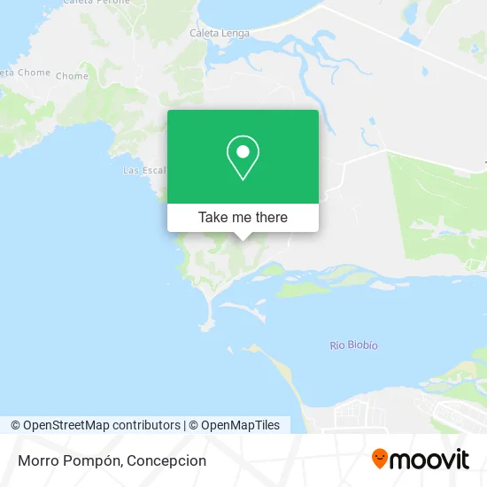 Morro Pompón map