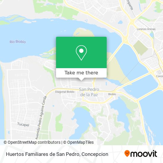 Mapa de Huertos Familiares de San Pedro