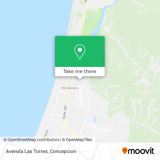 Mapa de Avenida Las Torres