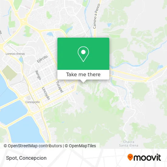 Spot map
