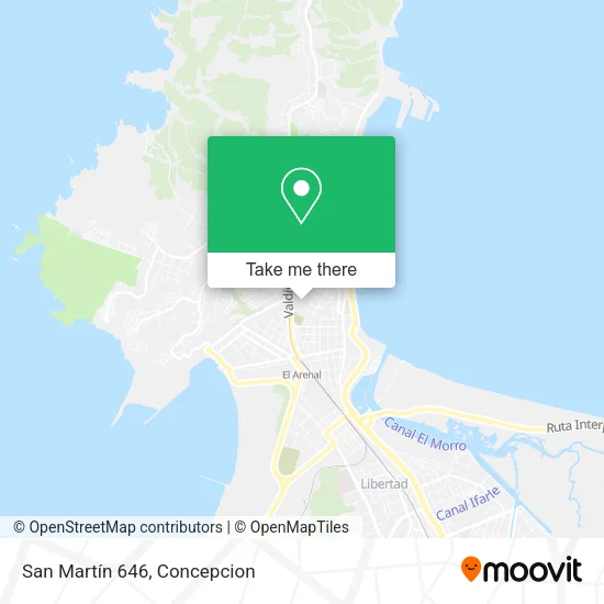 Mapa de San Martín 646
