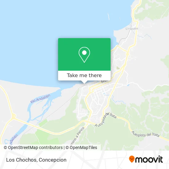 Mapa de Los Chochos